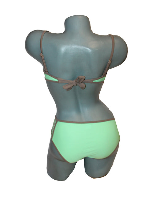 Дамски бански тип бриджитка Малина