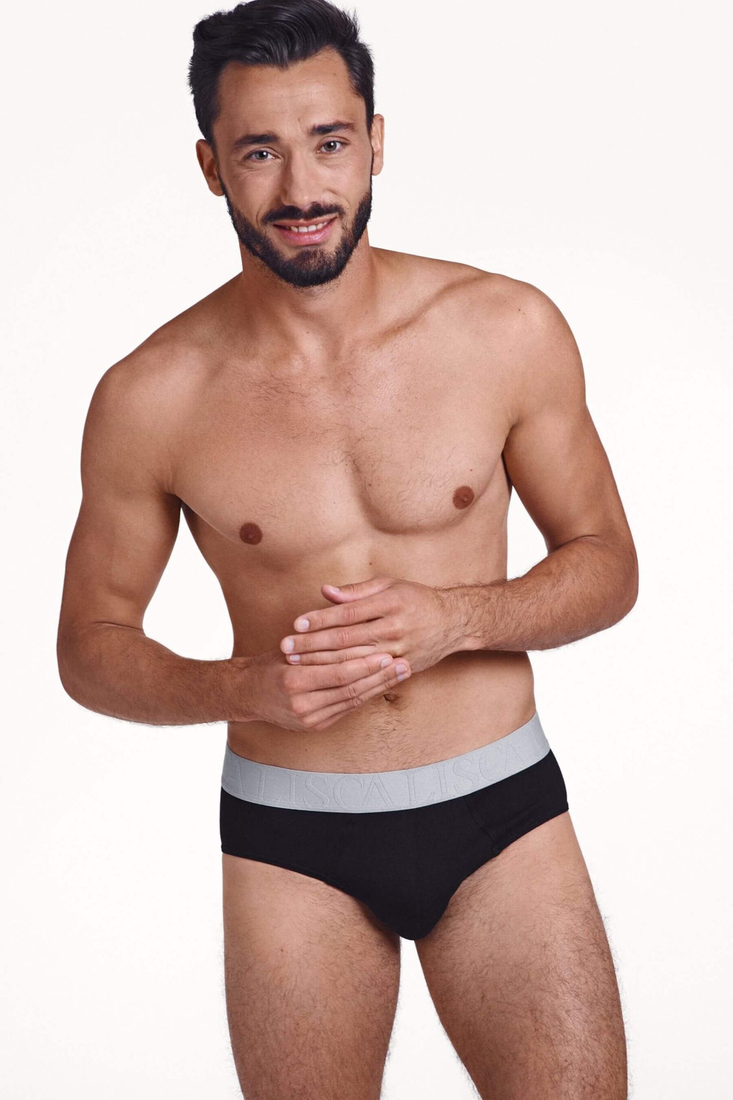 Мъжки слипове в черно Lisca Hercules Men 032025-02