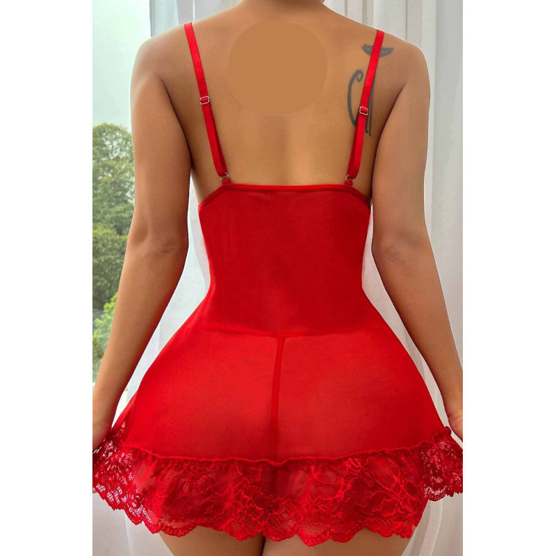 Babydoll комплект нощница с прашки 2606