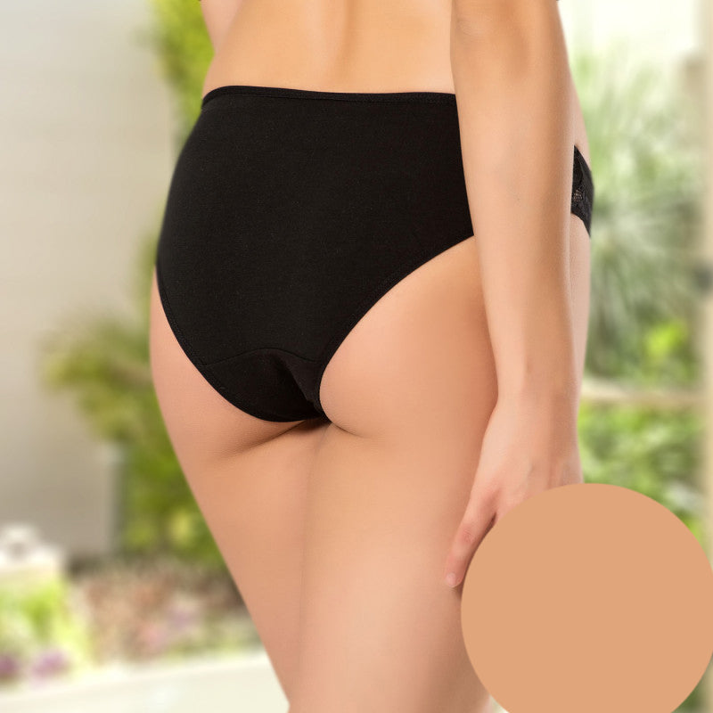 Памучна бикина с ниска талия ND-285