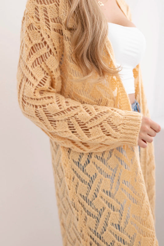 Дълга жилетка Super KID Mohair POL-2