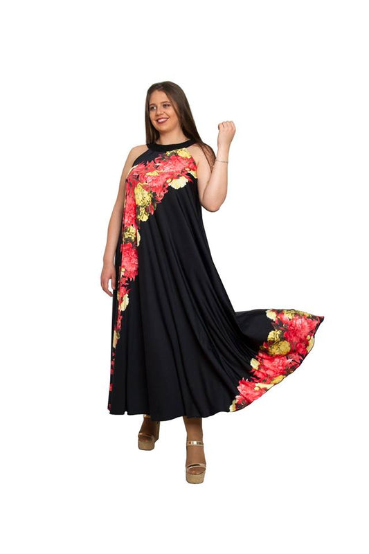 Дълга дамска рокля Нора