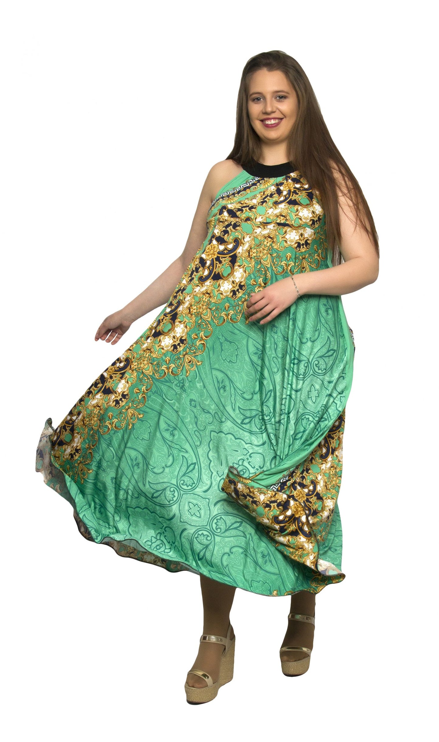 Дълга лятна рокля Парадайз