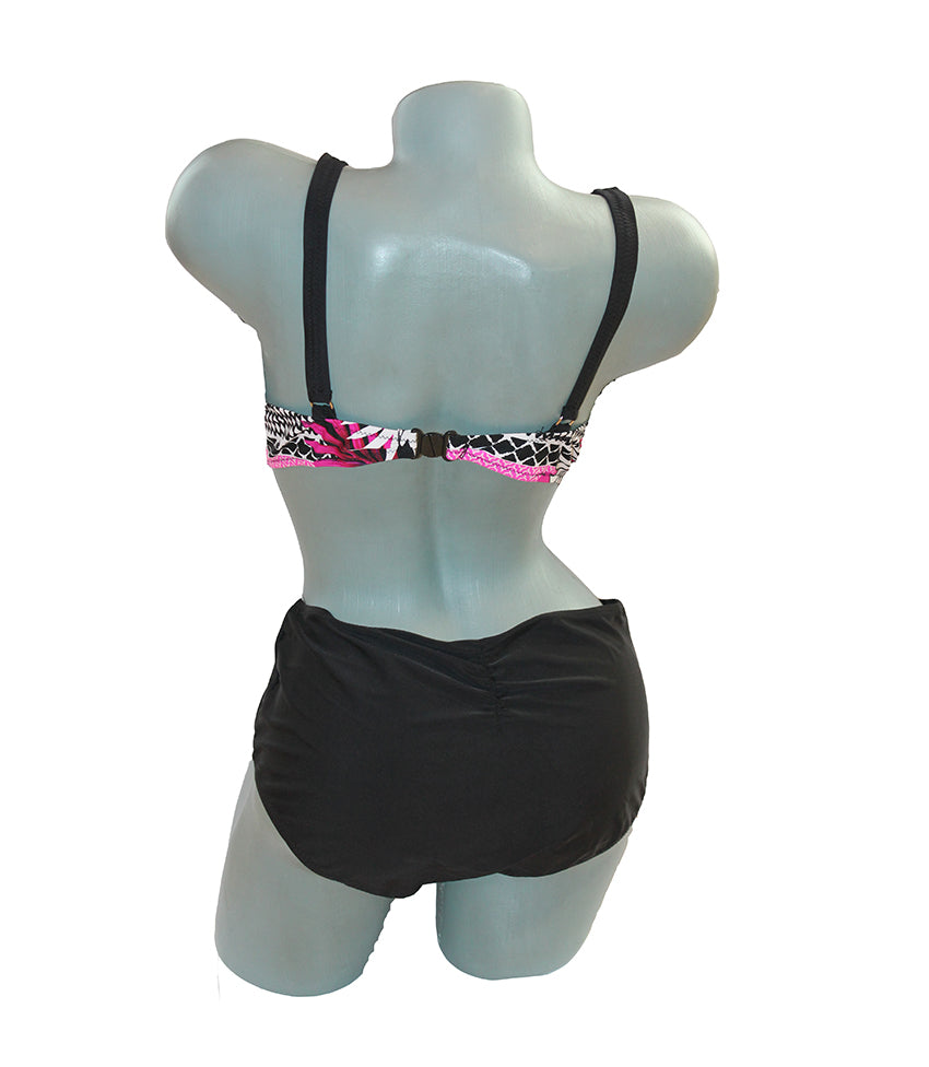 Дамски бански в две части макси размер Тоника