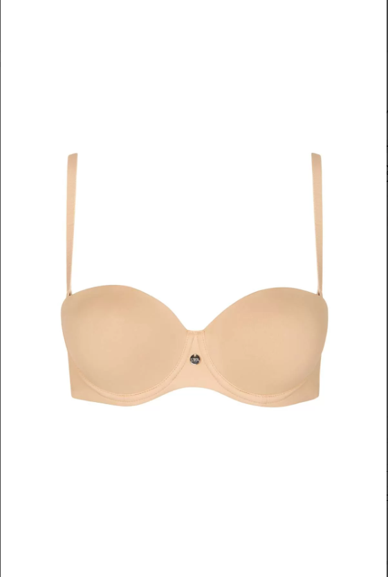 Сутиен бриджитка с подвижни презрамки и кухи оформени чашки с банели Lisca Bella 020298
