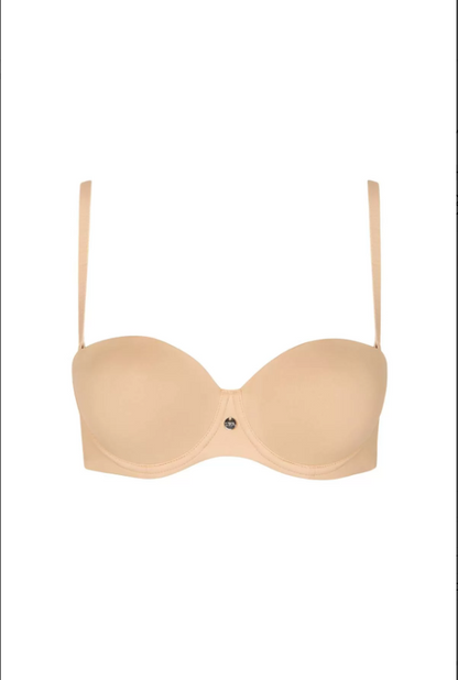 Сутиен бриджитка с подвижни презрамки и кухи оформени чашки с банели Lisca Bella 020298