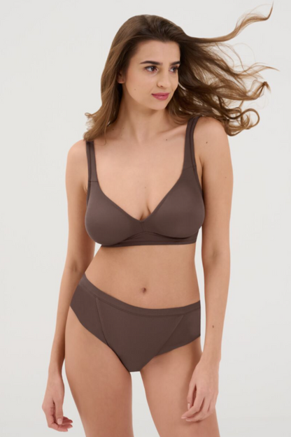 Сутиен с оформени чашки C D E и F без банели Lisca Maya 020333