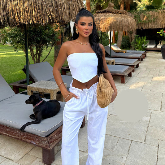 Летен комплект от бюстие с панталони EO-1263