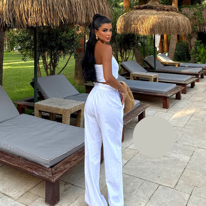 Летен комплект от бюстие с панталони EO-1263