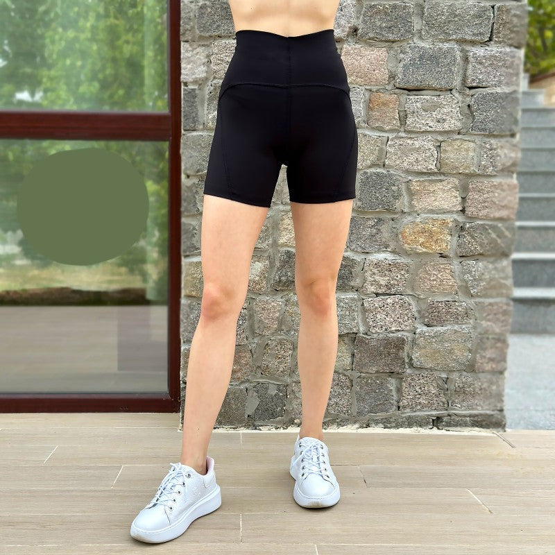 Къс дамски клин с висока талия OG-153