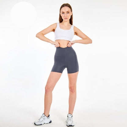 Къс дамски клин с висока талия OG-153