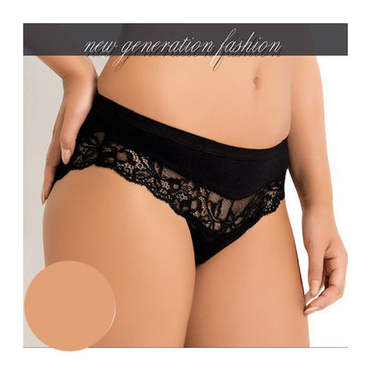 Бикина от модал и памук с дантела X-1615