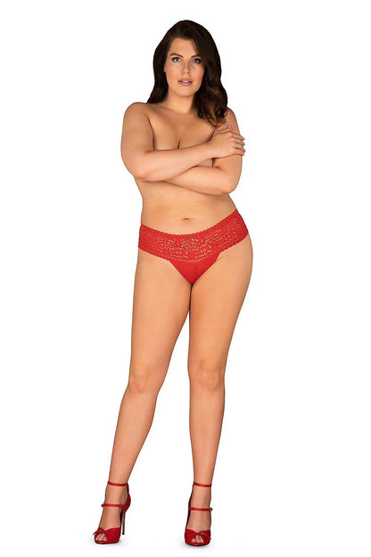 Червени макси бикини Obsessive 161749