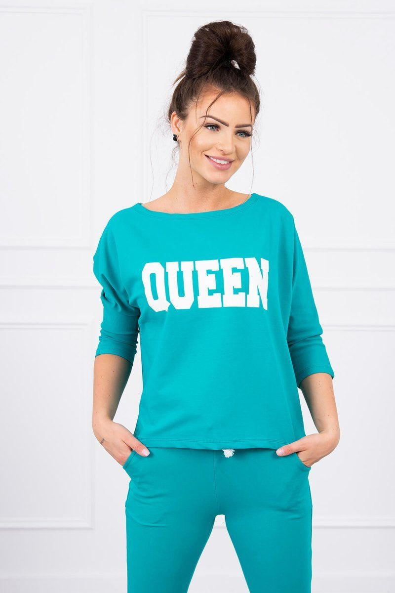 Комплект с принт Queen