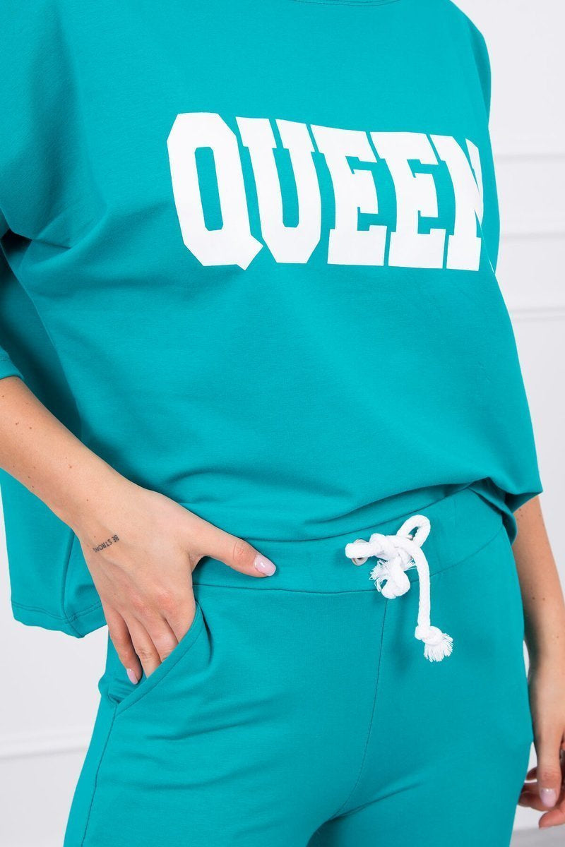 Комплект с принт Queen