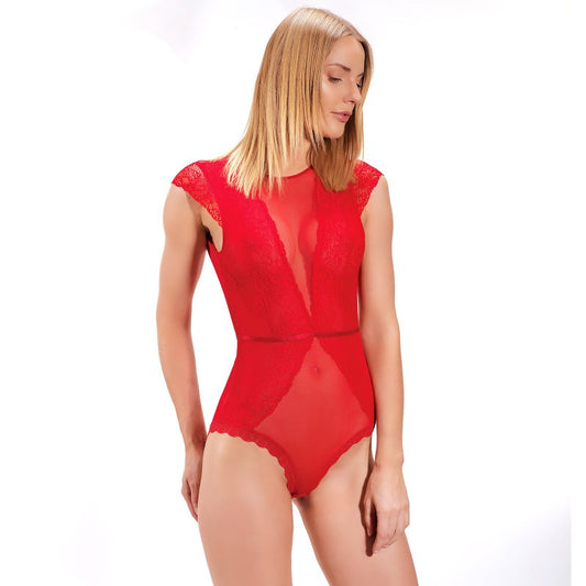 Нежно боди бикина от тюл и дантела 1870