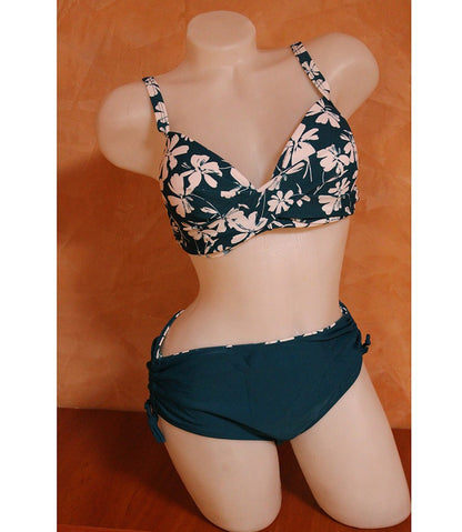 Дамски бански от две части с оформени чаши 1924