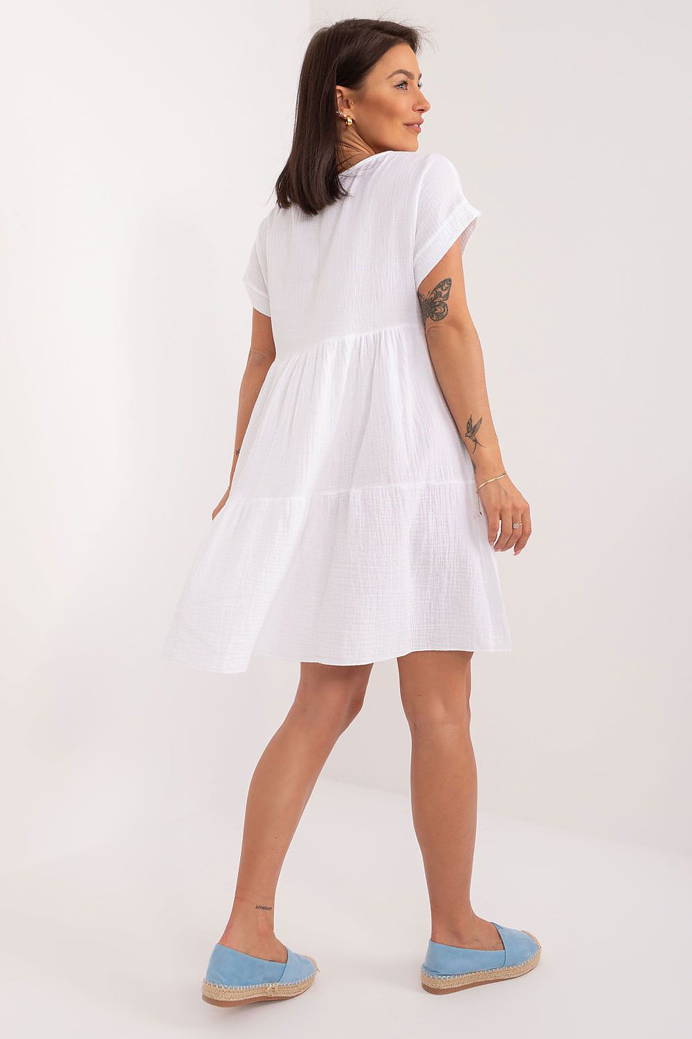 Ежедневна памучна рокля Italy Moda 194846