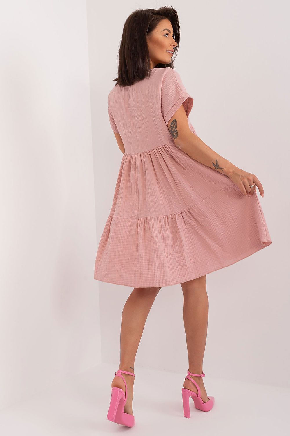 Ежедневна памучна рокля Italy Moda 194846