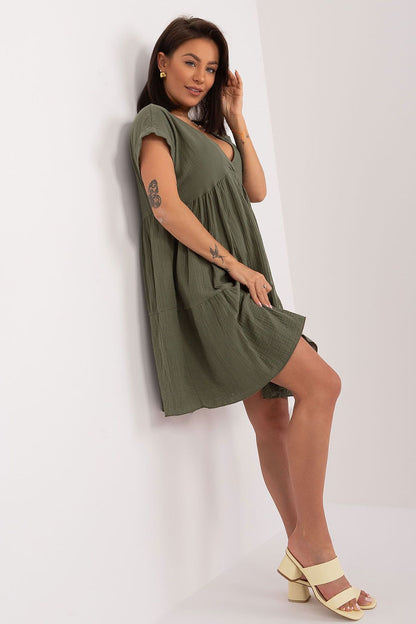 Ежедневна памучна рокля Italy Moda 194846