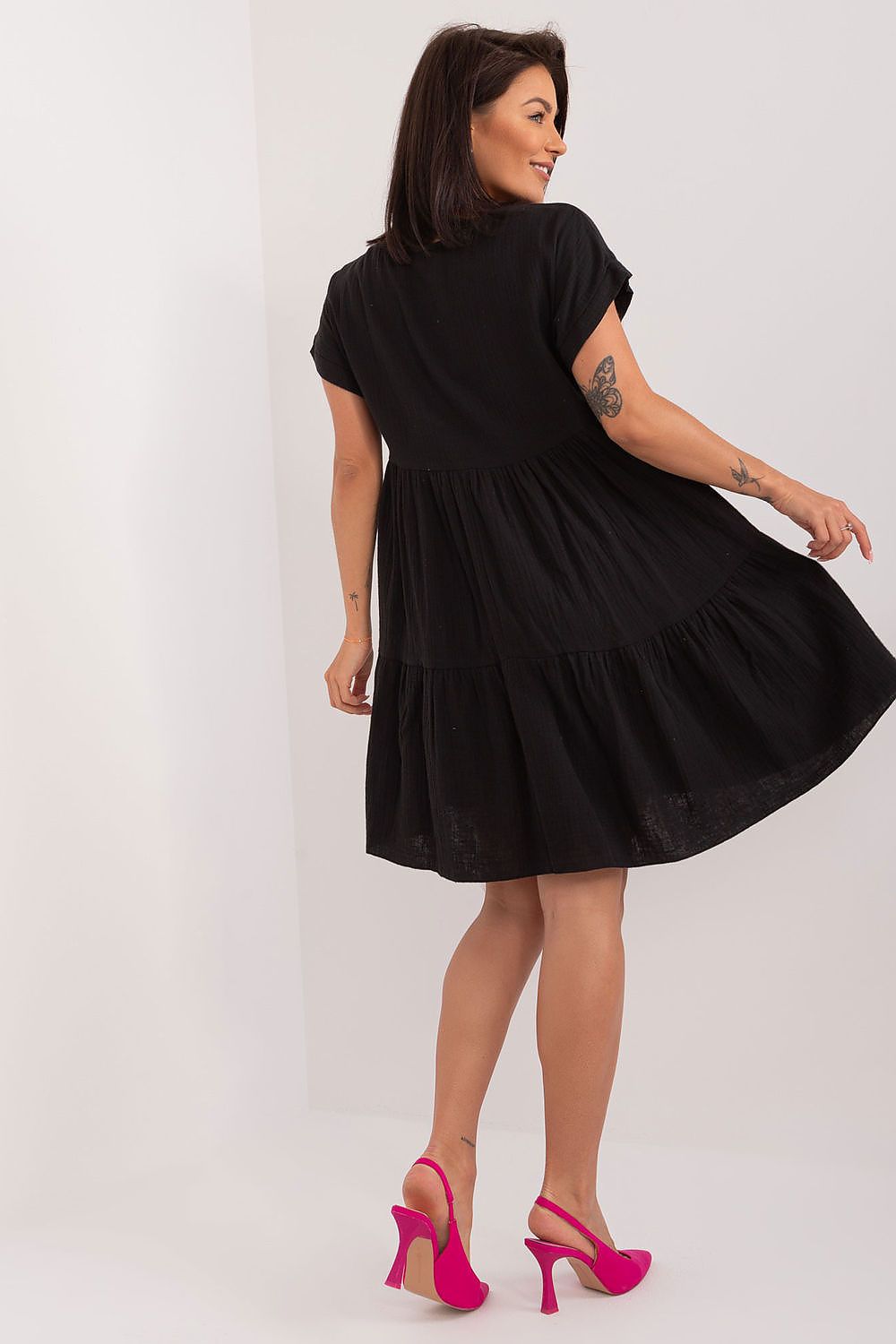 Ежедневна памучна рокля Italy Moda 194846