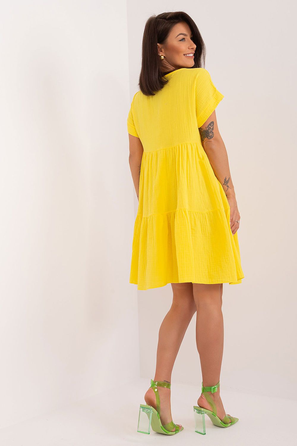 Ежедневна памучна рокля Italy Moda 194846