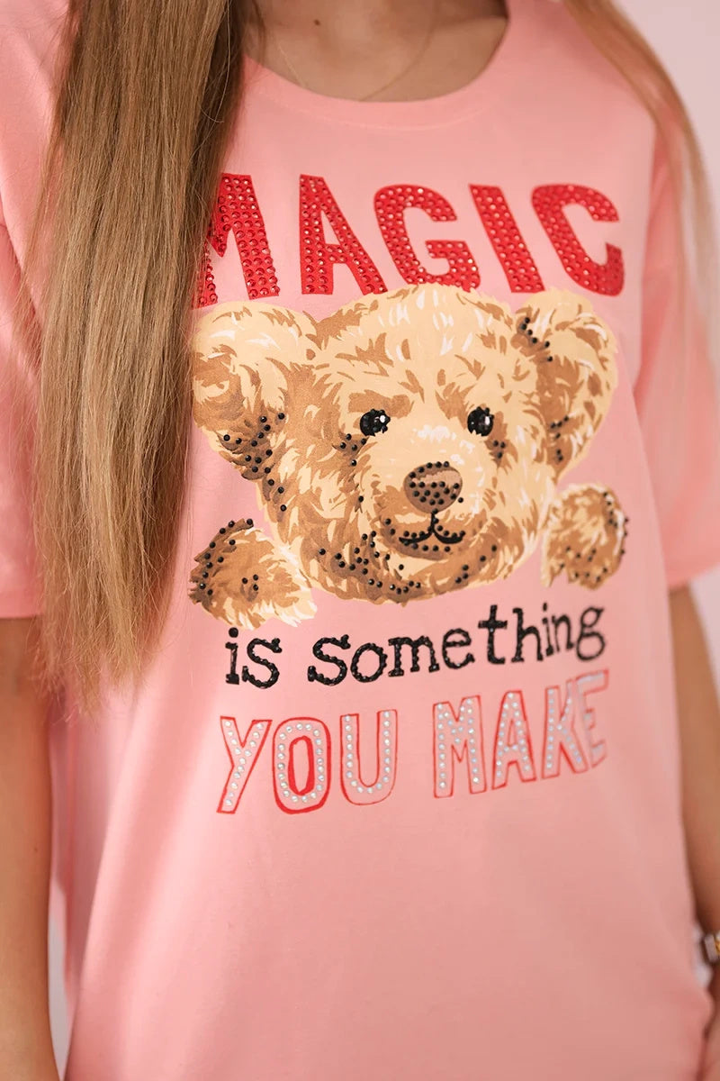 Блуза с принт Magic