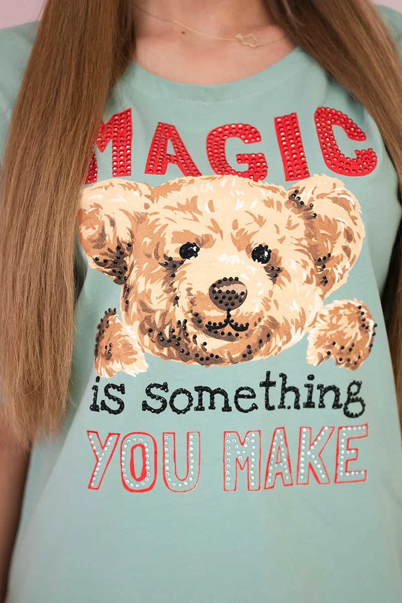 Блуза с принт Magic