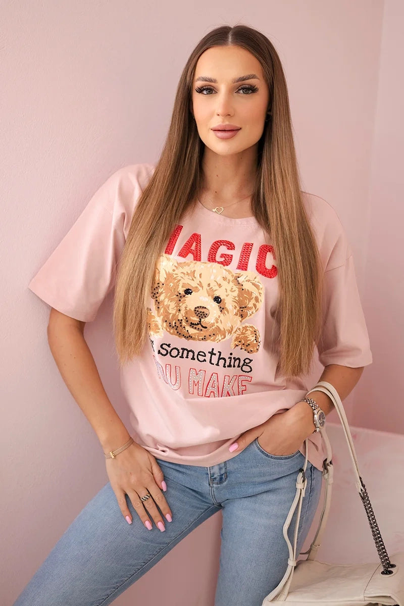 Блуза с принт Magic