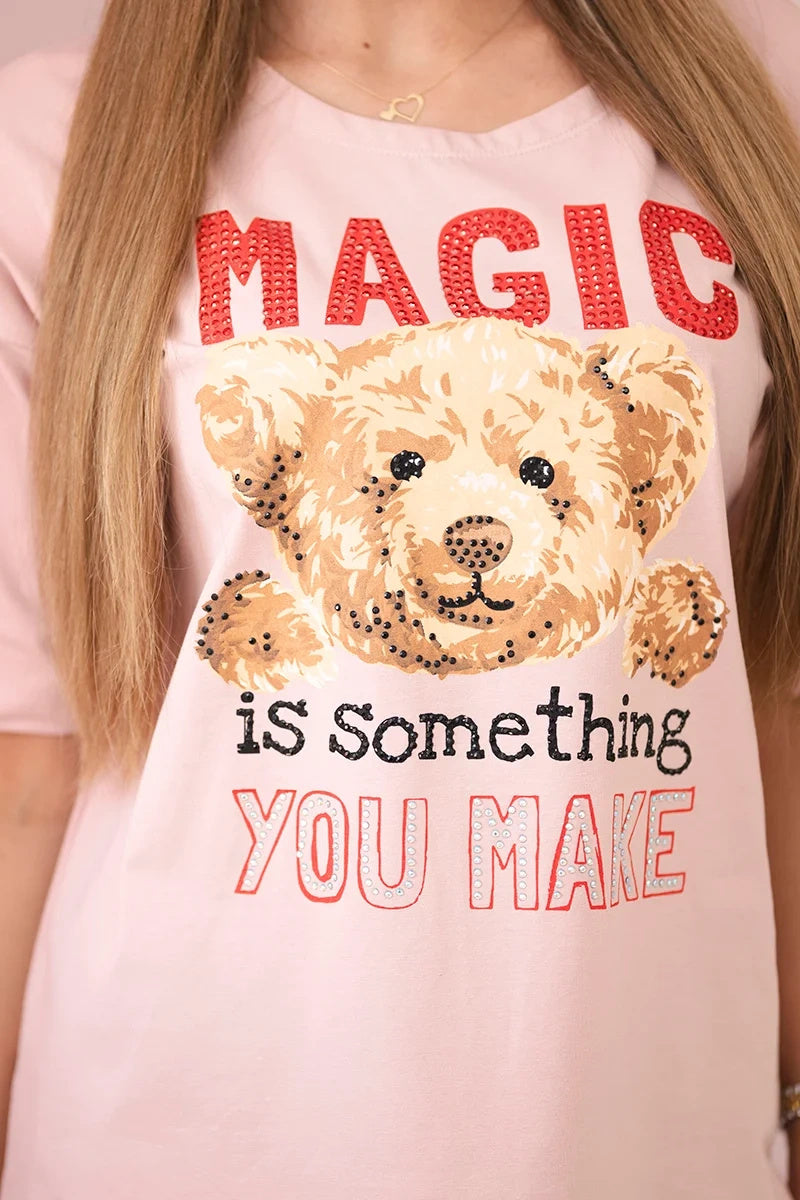 Блуза с принт Magic