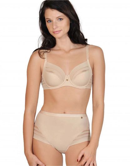 Сутиен с мека чашка и банели в телесно Lisca Alegra 020147-22