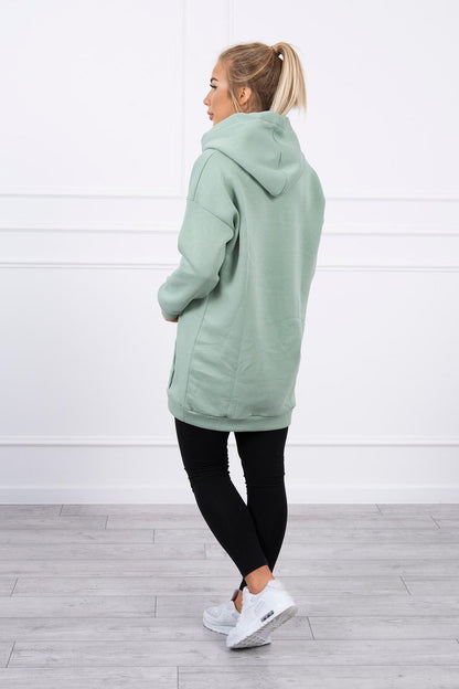 Суитшърт с качулка и апликации