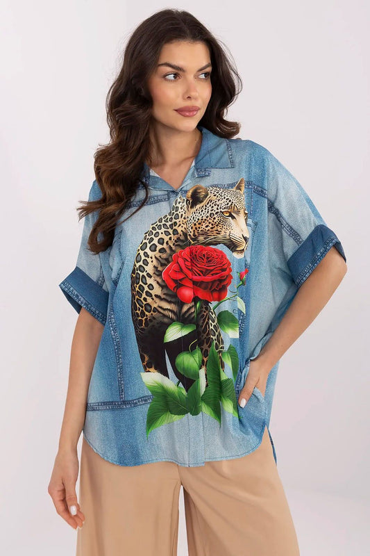 Риза с дълъг ръкав Italy Moda 210971