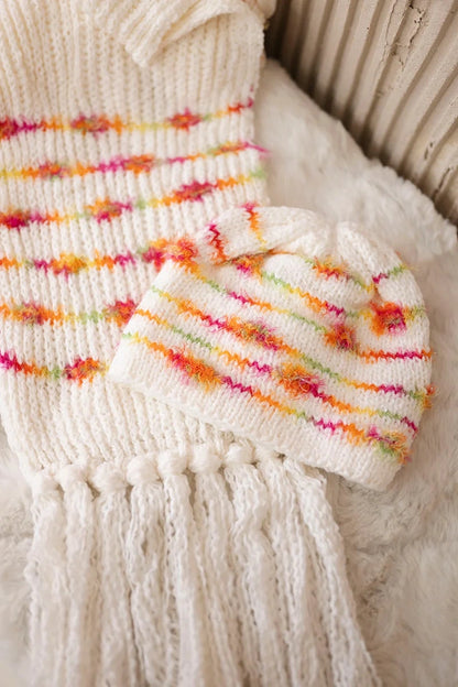 Комплект с шапка и шал