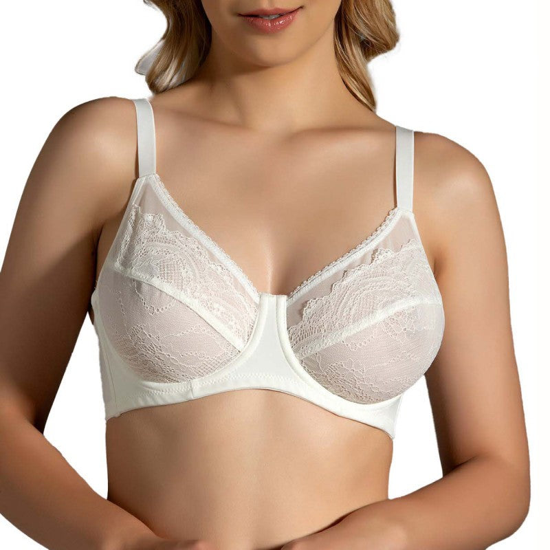 Дантелен минимизиращ сутиен с мека чашка GO-2301