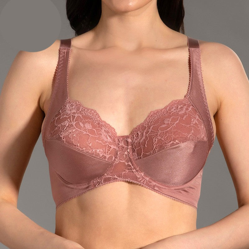 Стилен сутиен с дантела и минимизиращ ефект GO-2305