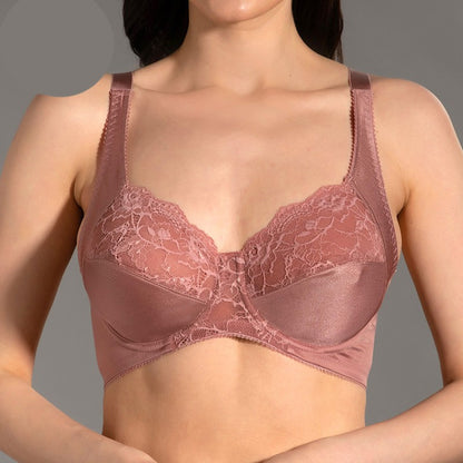 Стилен сутиен с дантела и минимизиращ ефект GO-2305