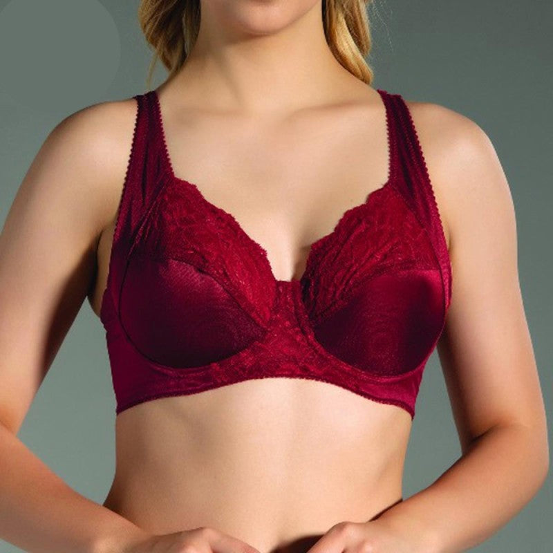 Стилен сутиен с дантела и минимизиращ ефект GO-2305