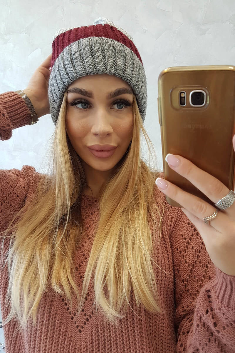 Зимнa шапка с поларена подплата