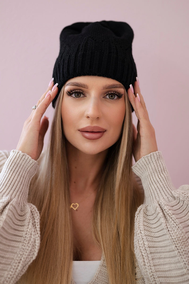 Зимнa шапка с класическа шарка