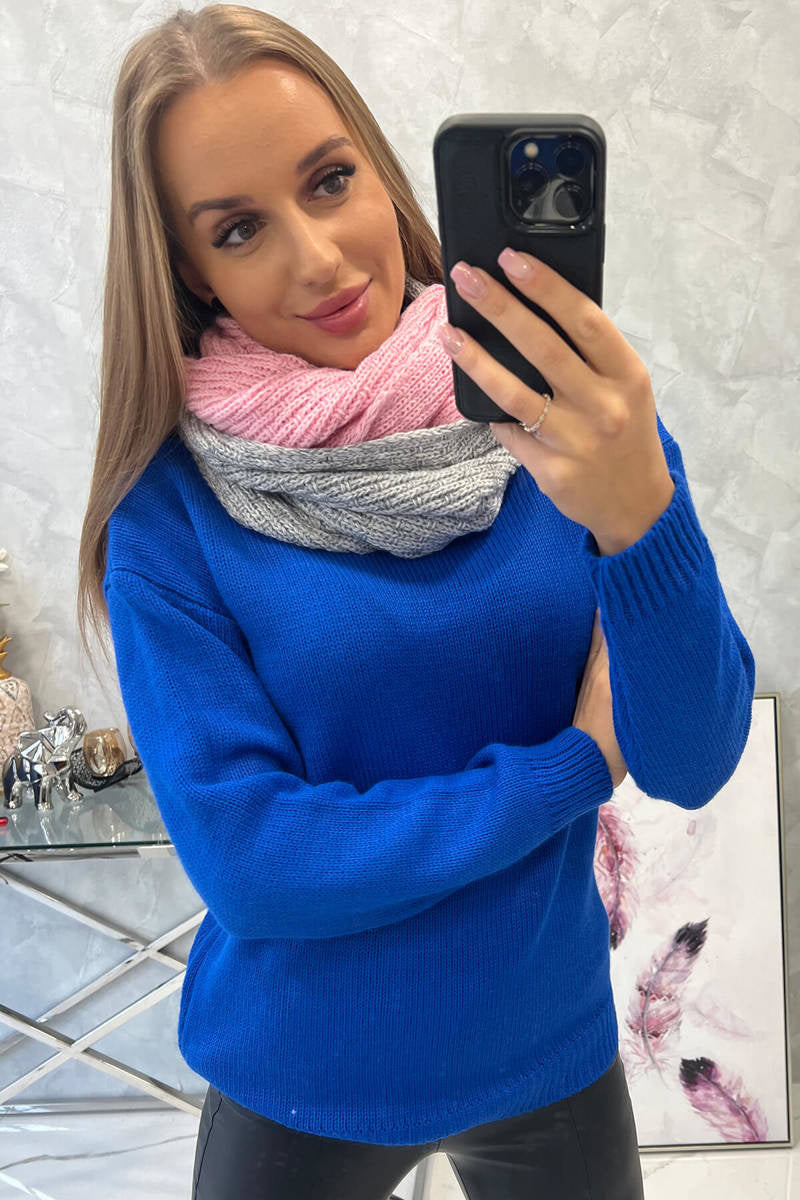 Двуцветна яка за врат