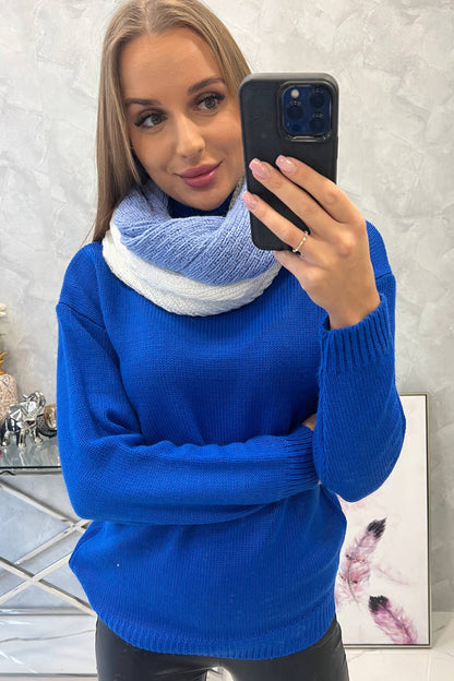 Двуцветна яка за врат