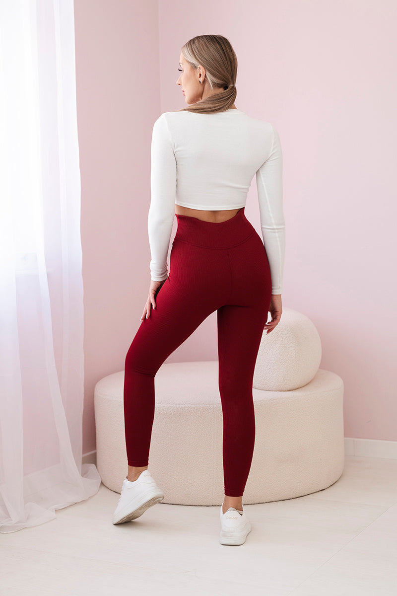 Раирани леггинси панталон