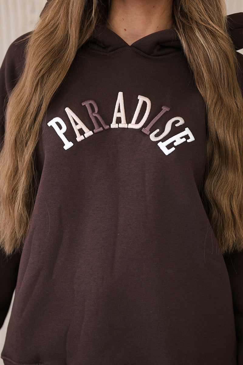 Памучен комплект с бродерия Paradise
