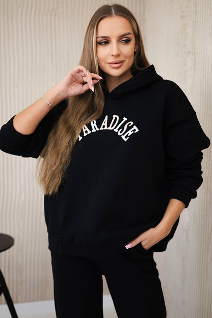Памучен комплект с бродерия Paradise