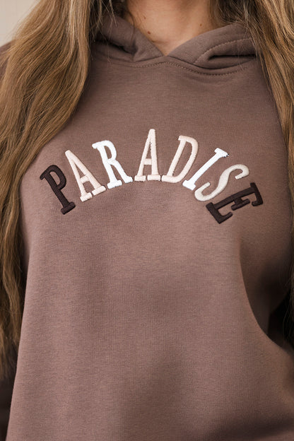Памучен комплект с бродерия Paradise