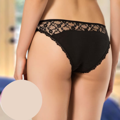 Памучна бикина с ниска талия ND-279