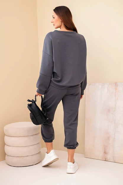 Комплект суитшърт и панталон от вискоза
