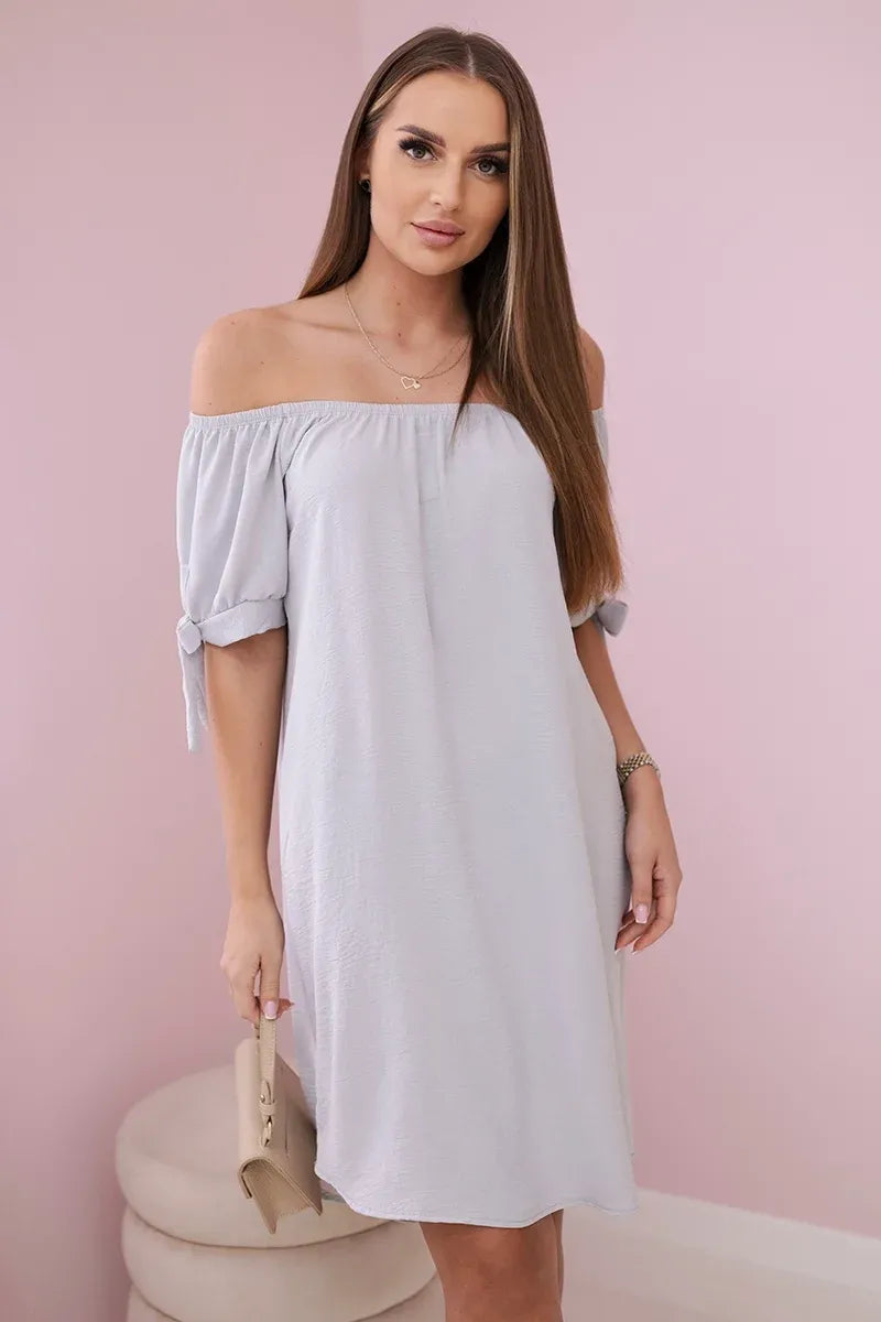 Рокля с къси ръкави 3320