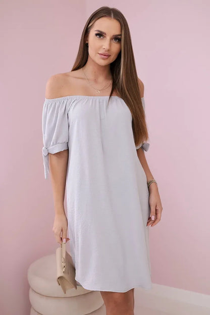 Рокля с къси ръкави 3320